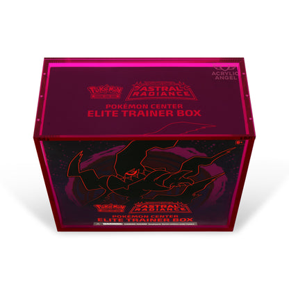 Phantom Purple Acrylic Display Case for Pokémon Elite Trainer Boxes With Magnetic Lid